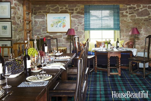 rustic dining room