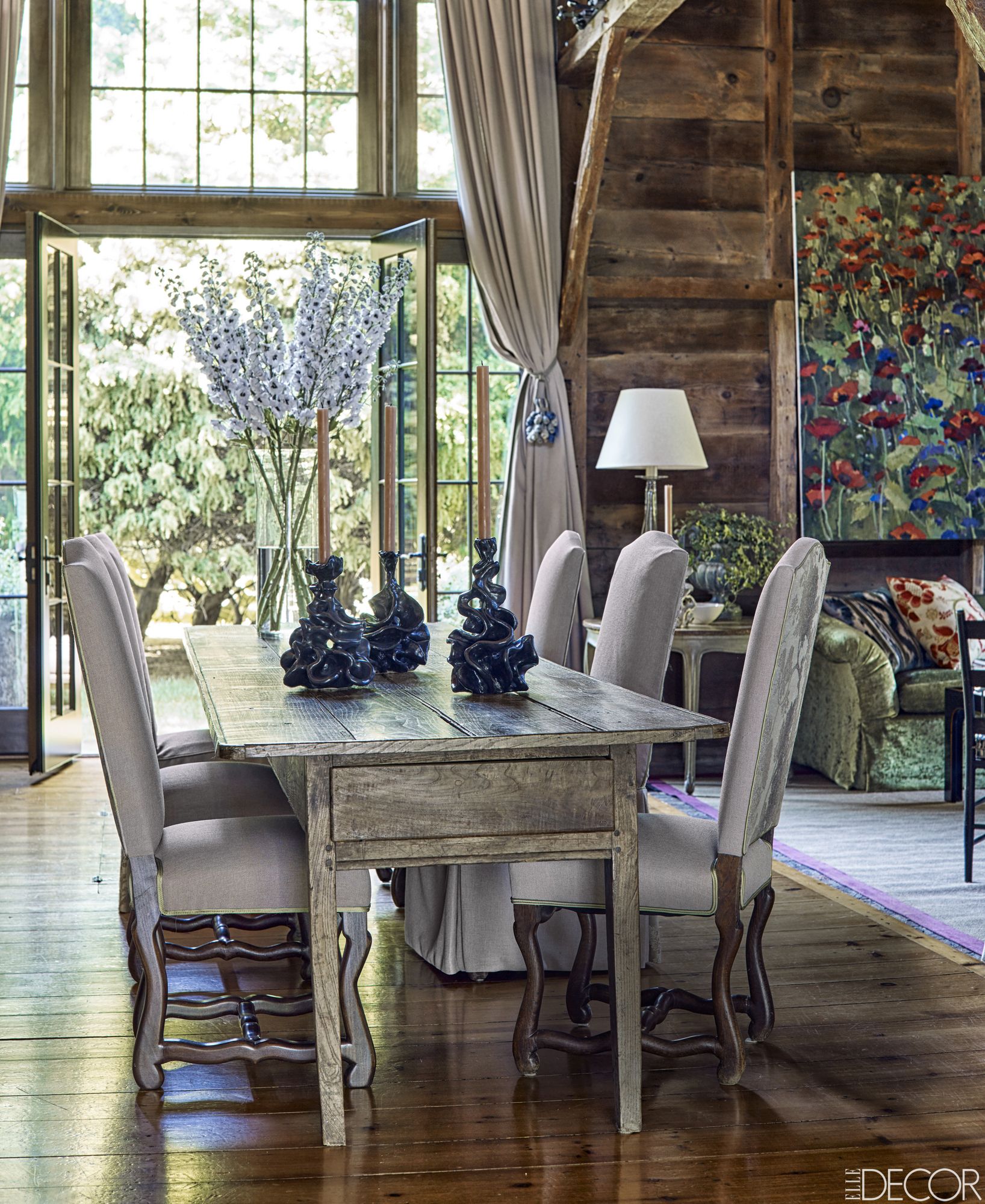25 Rustic Dining Room Ideas Farmhouse, Country Style Dining Room Set