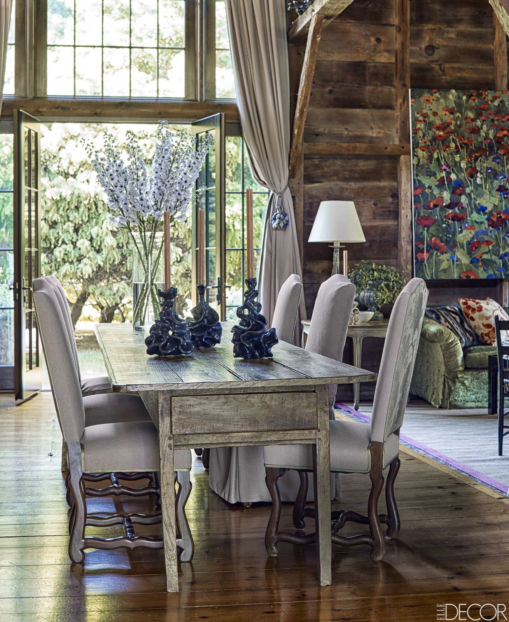 rustic dining room tables