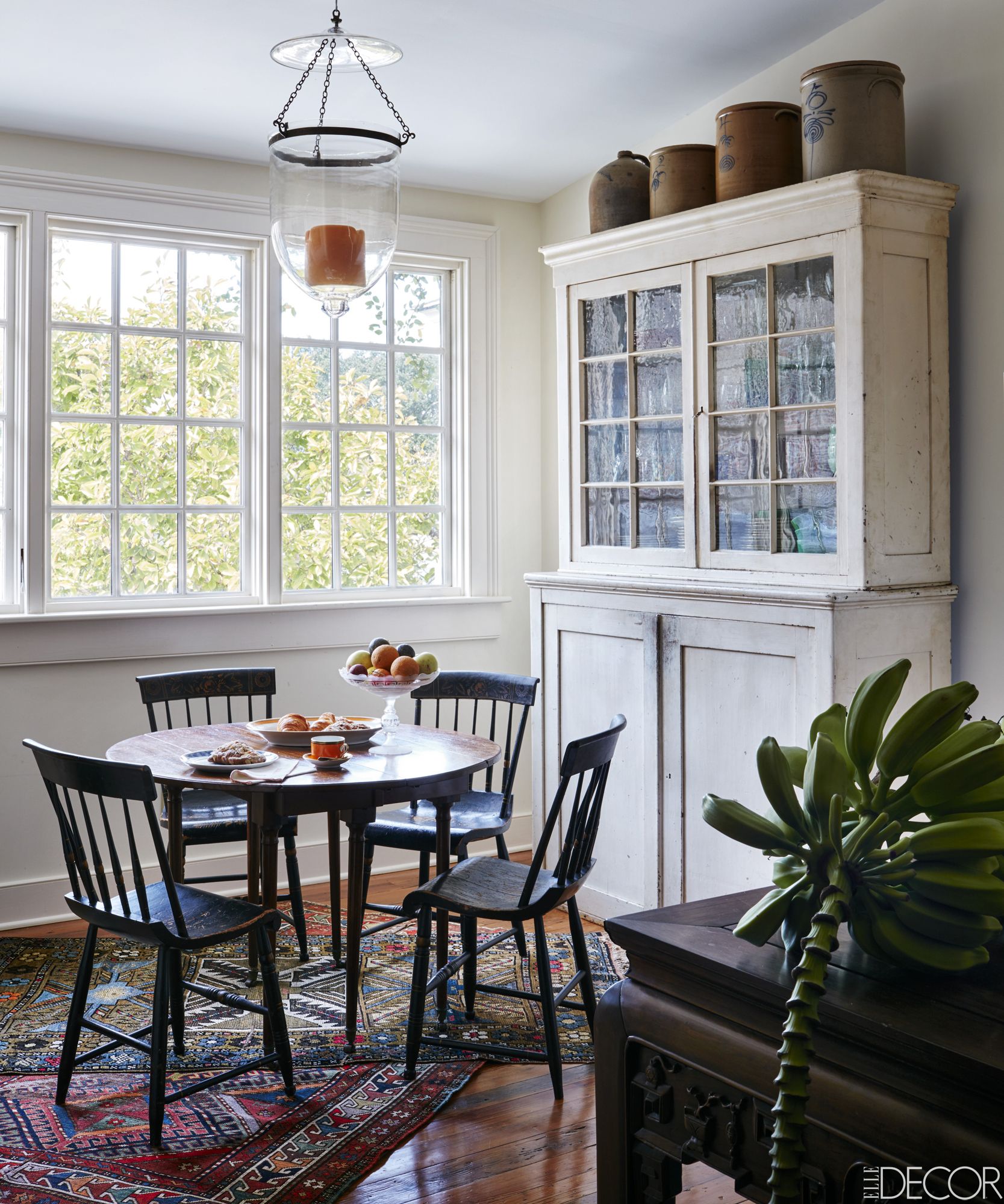 rustic dining table for small space