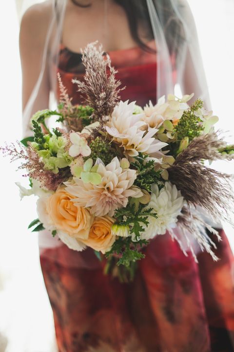 Rustic Fall Wedding Flowers