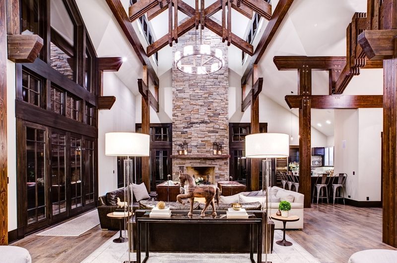 24 best rustic living room ideas - rustic decor for living rooms