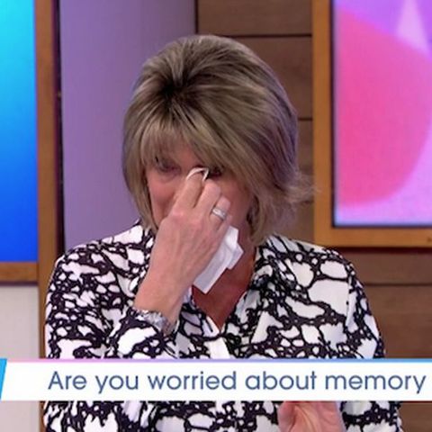 ruth langsford's tears on loose women