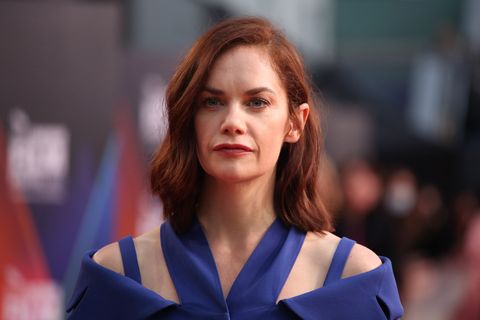 Ruth Wilson attends a red carpet premiere at the bfi london film festival