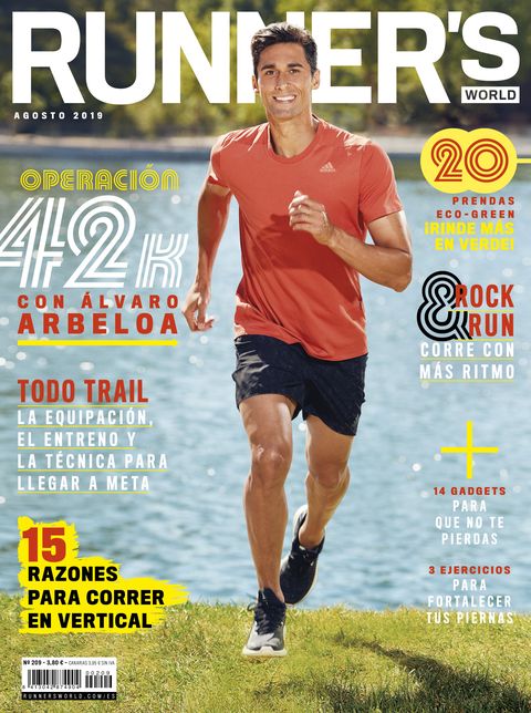 Álvaro Arbeloa es la portada de agosto de Runner's World