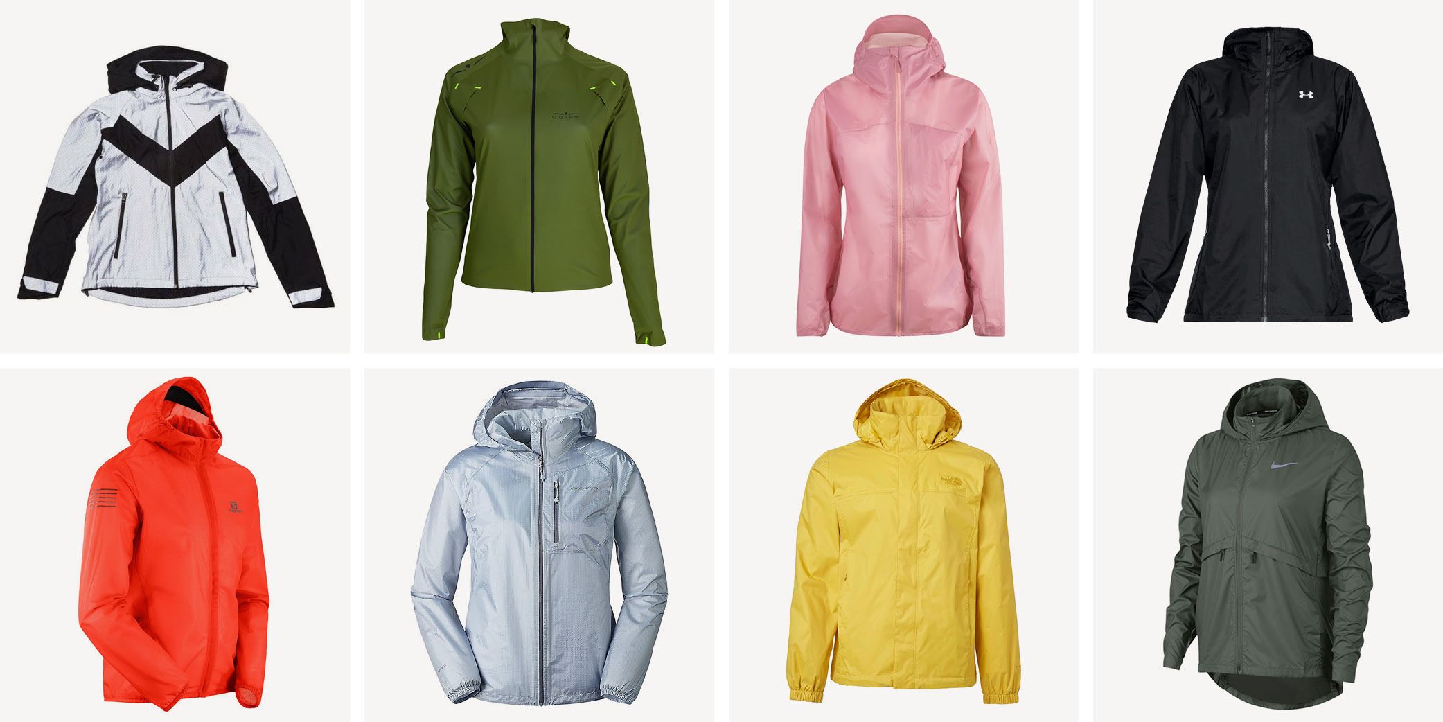 ladies short rain jackets