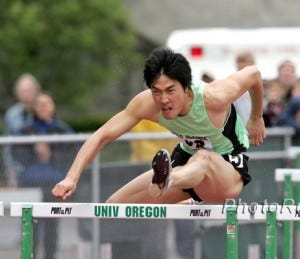 Mens 110 Hurdles Merritt Finishes Fast Aspennigeria