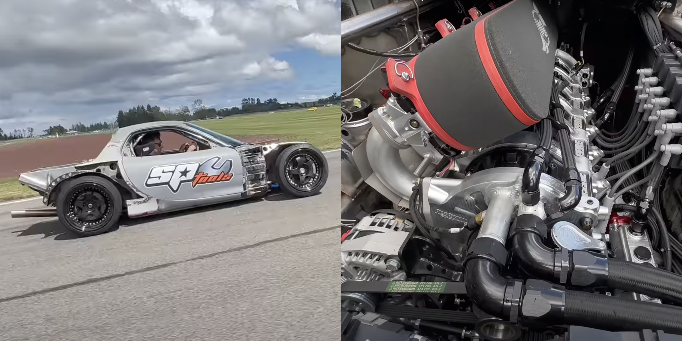 This Six-Rotor Mazda RX-7 Sounds Like a Spaceship