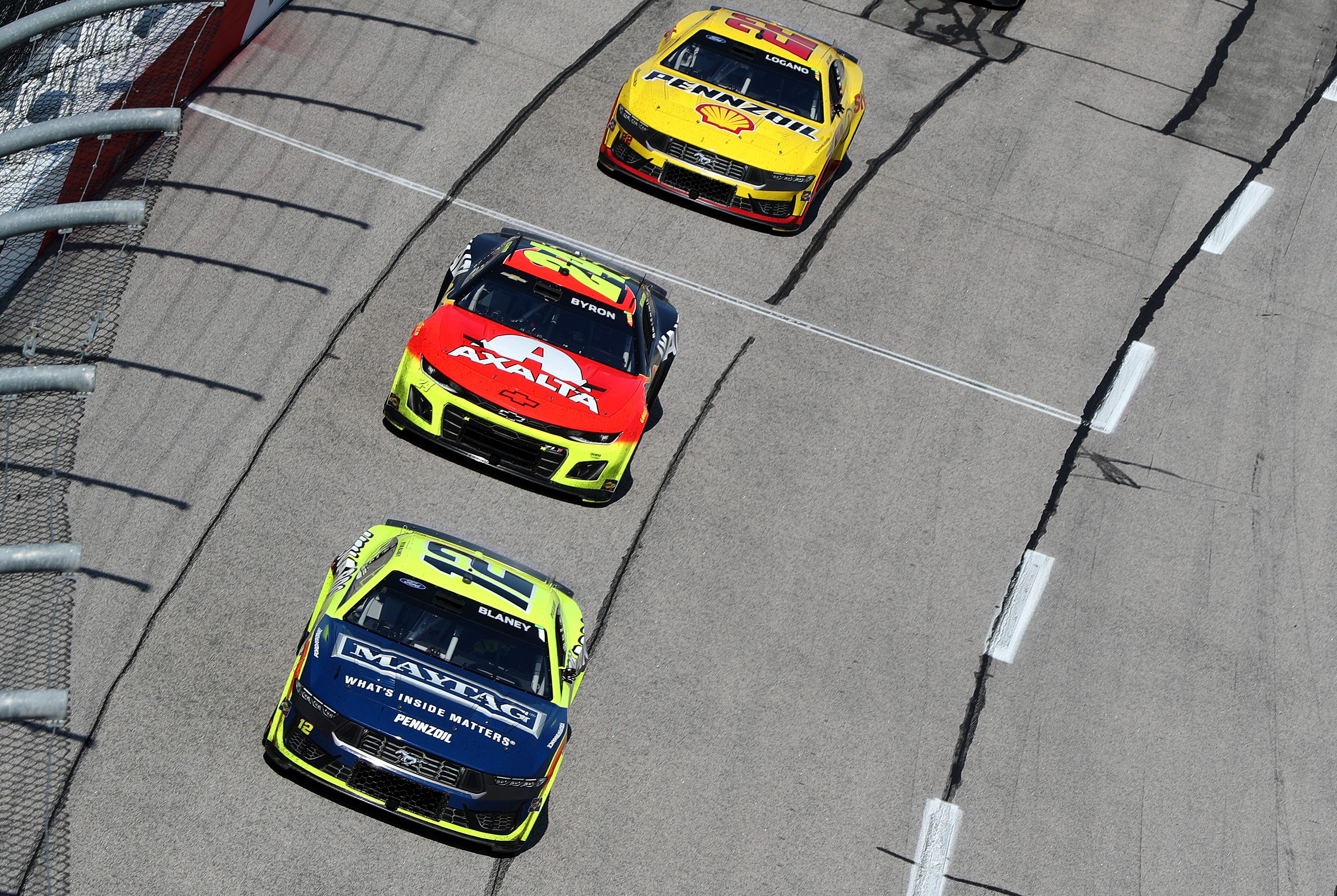 Tempers Rise Between Ryan Blaney and William Byron at NASCAR Darlington Race