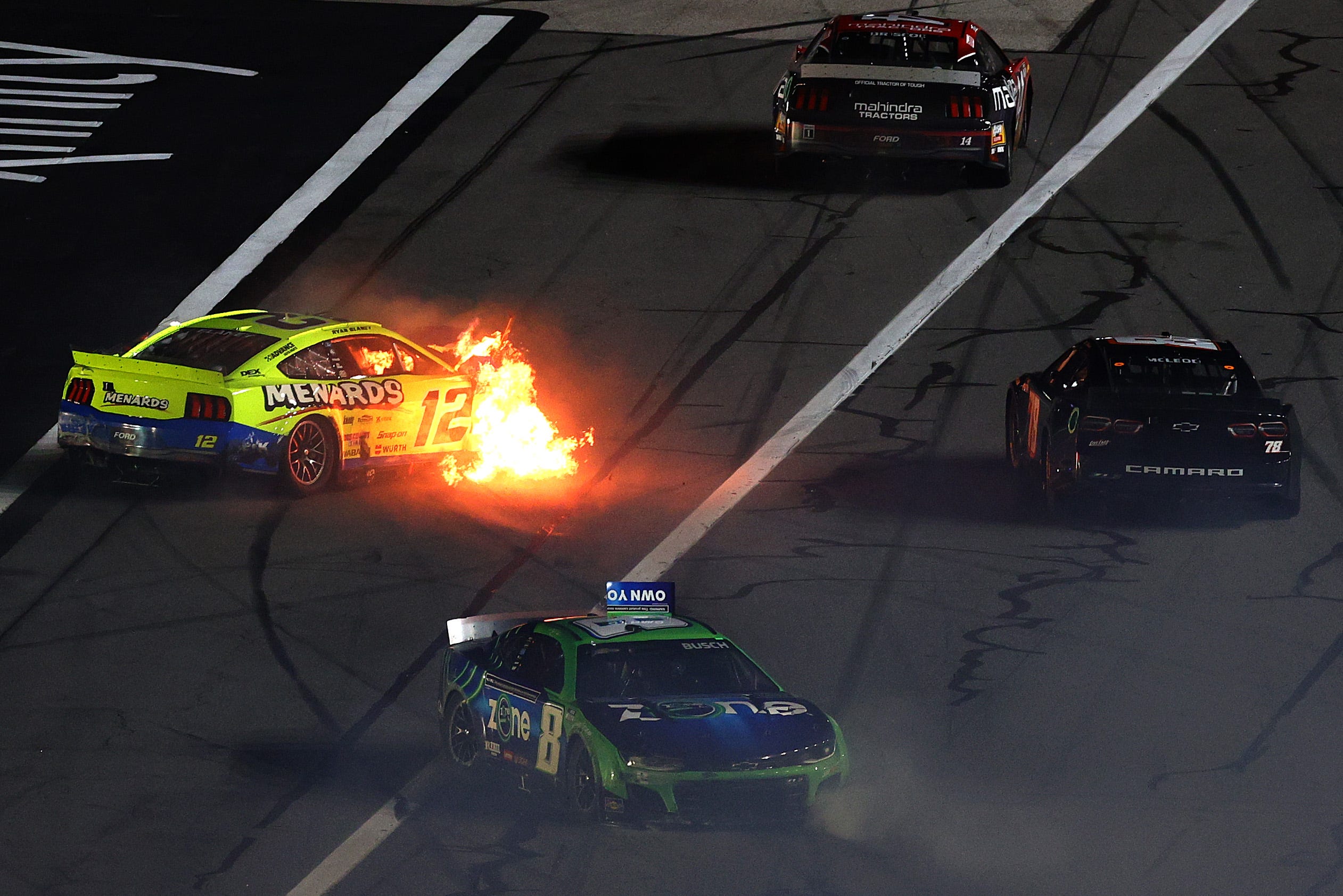 NASCAR Champion Ryan Blaney Caught in Another Messy Daytona Crash, Enters Daytona 500 Weekend Pissed