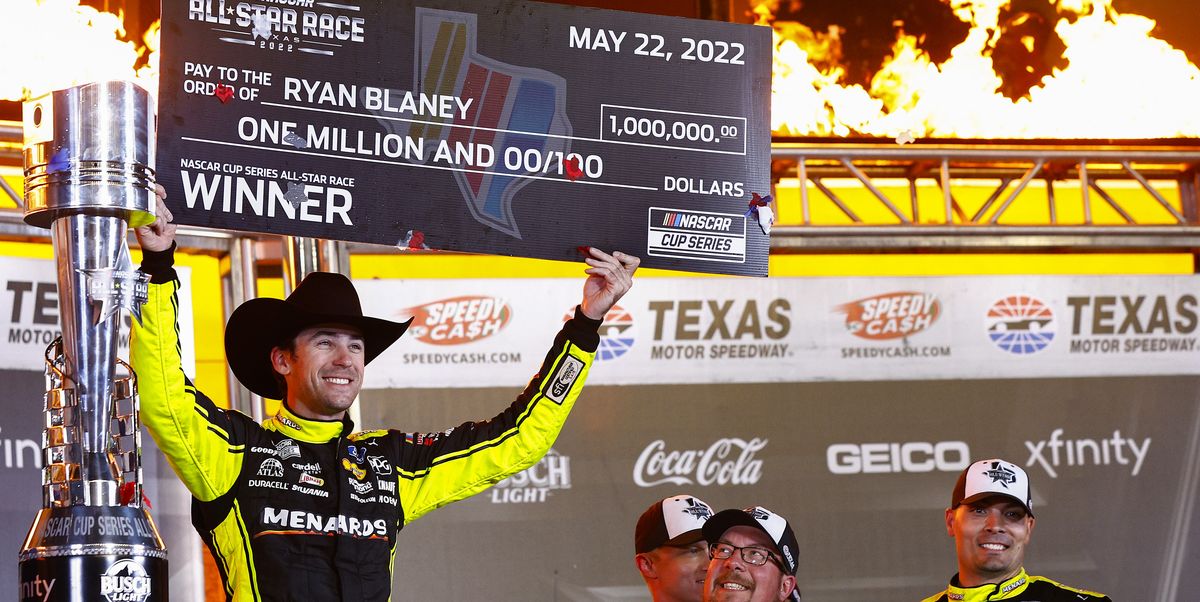 Ryan Blaney Is NASCAR Star of Stars With All-Star Race Win in Overtime