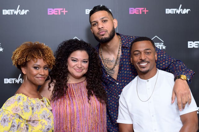 BET Essence Festival Weekend - House Of BET- First Wives Club Screening With Ryan Michelle Bathe, Michelle Buteau och RonReaco Lee