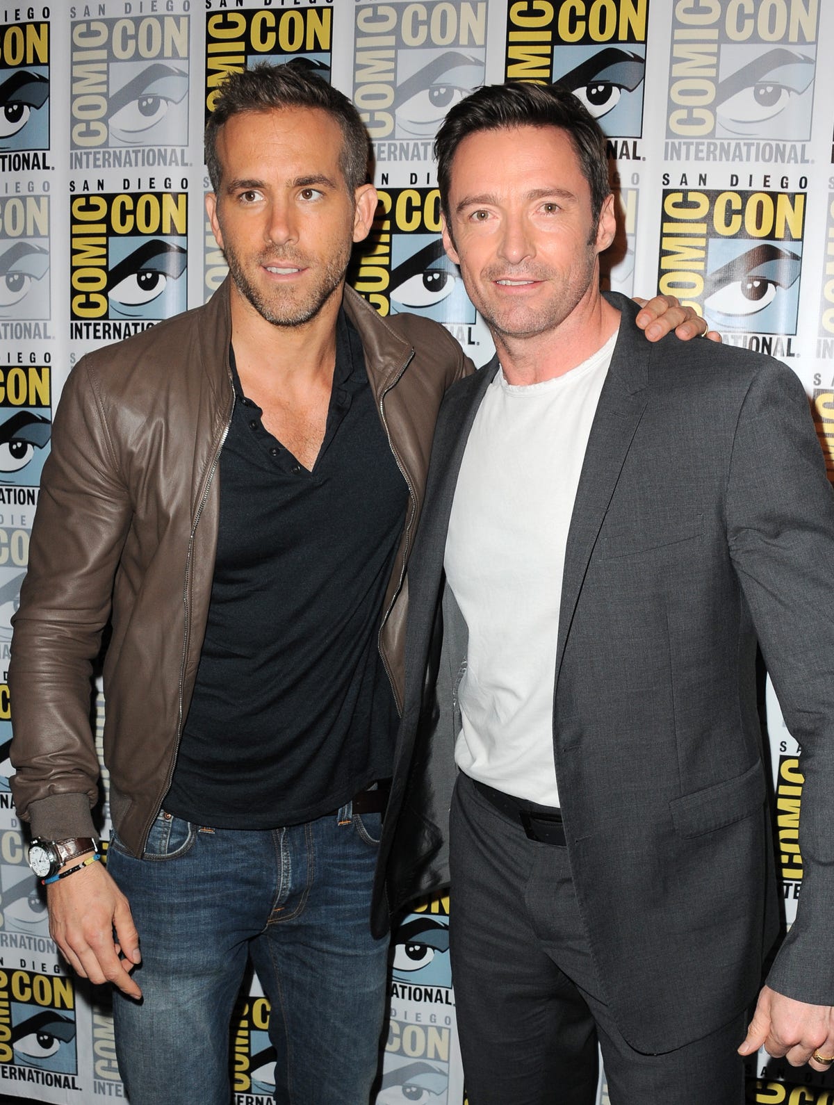 Hugh Jackman gives professional advice to Ryan Reynolds