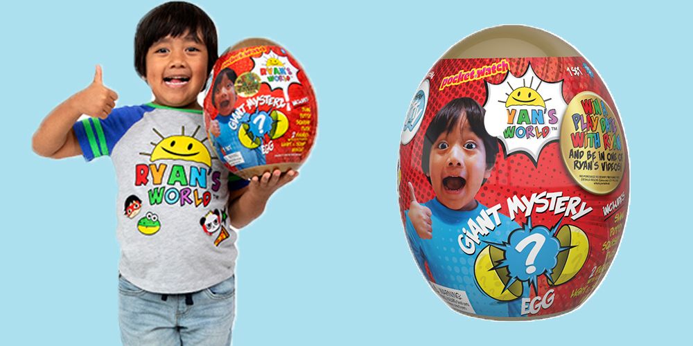 Ryans World Series 4 Giant Blue Mystery Egg Eggsclusive YouTube Toy Kids B6 for sale online 