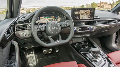 2020 Audi S4 interior