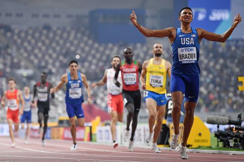 Adrián Ben, Donovan Brazier, Doha 2019, Mundial de atletismo