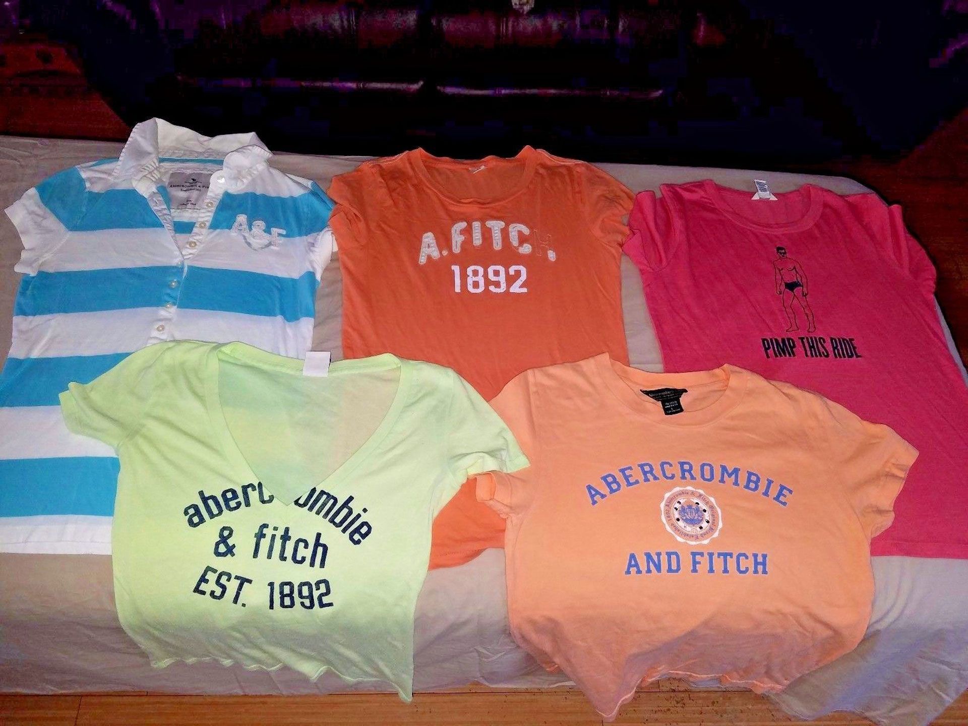 abercrombie & fitch fierce t shirt