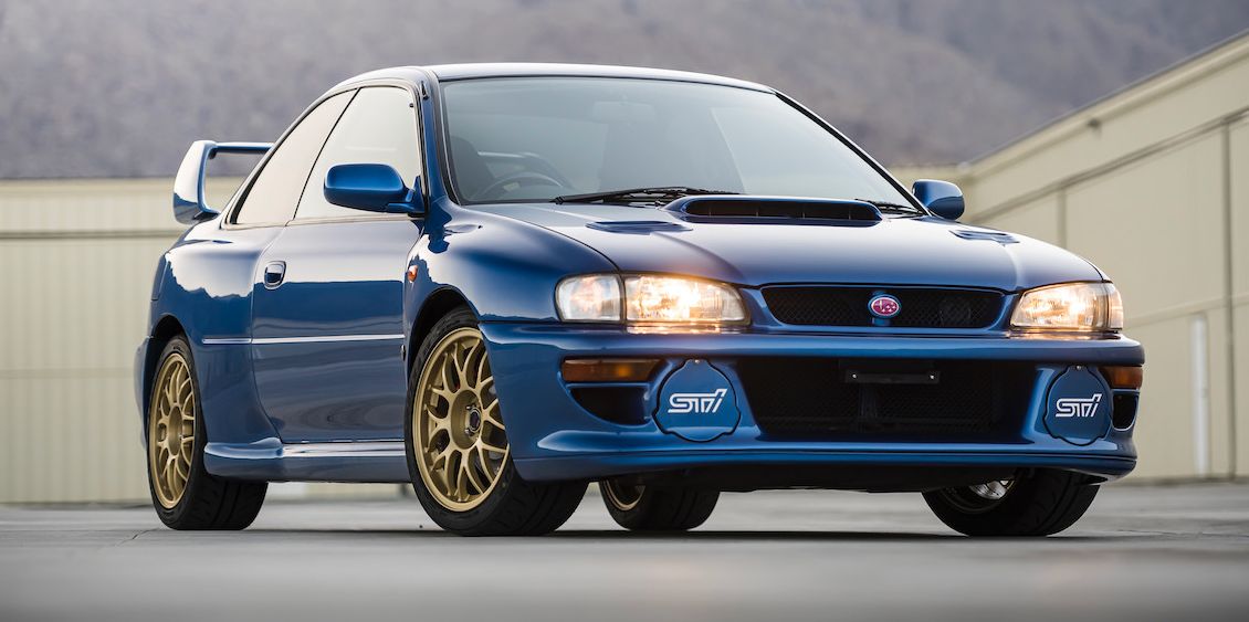There is a real Subaru Impreza 22B for sale on Bring a Trailer