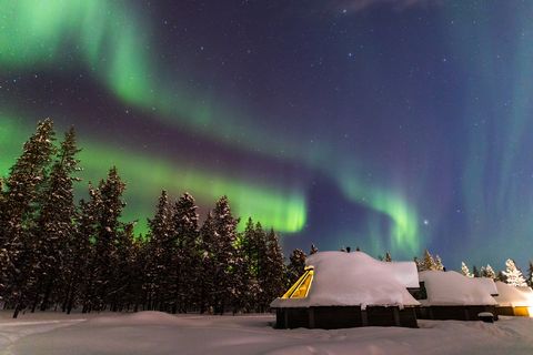 Northern Lights cabin