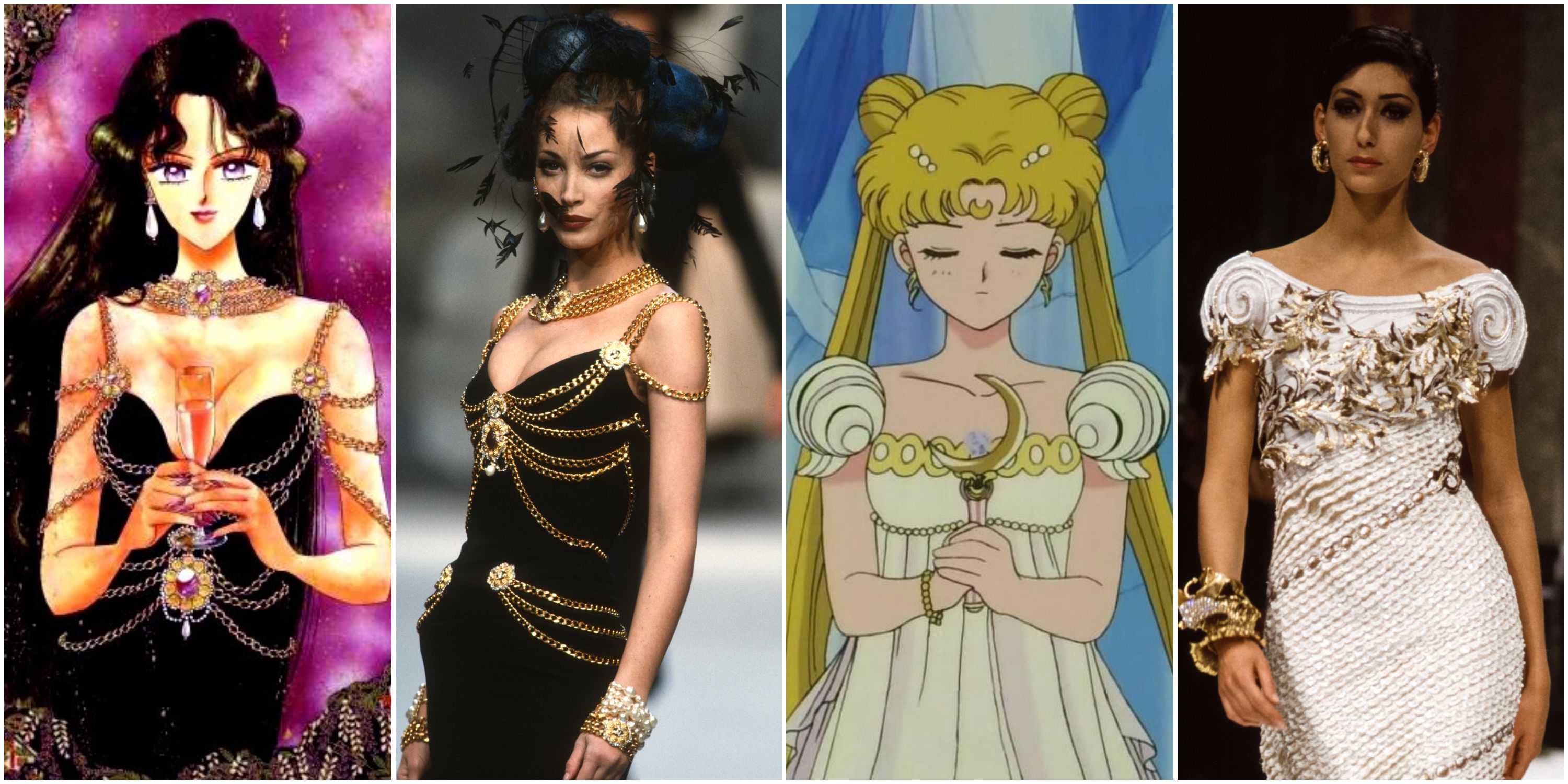 Sailor Moon plasmó todos los looks de las pasarelas de 1992