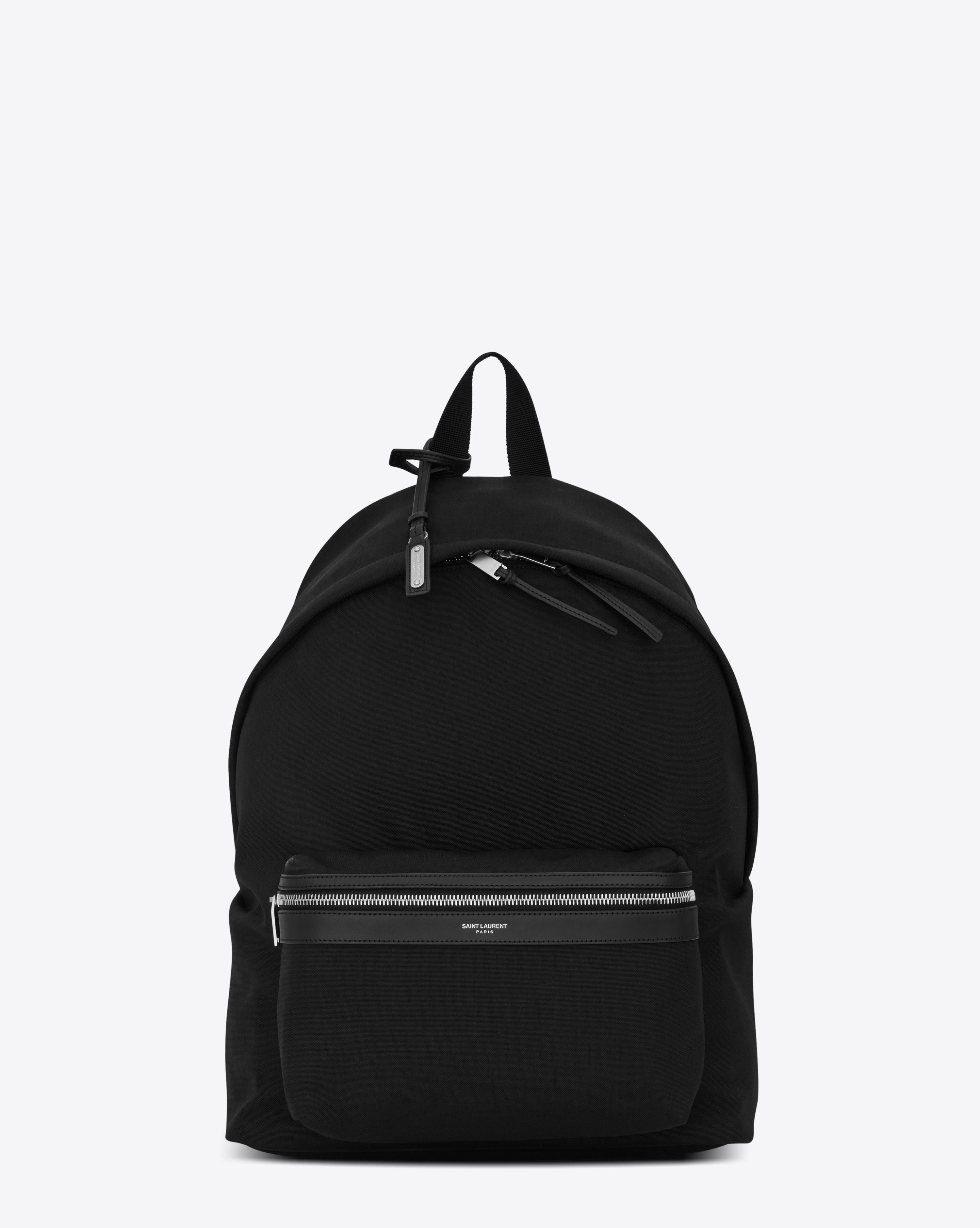 ysl black backpack