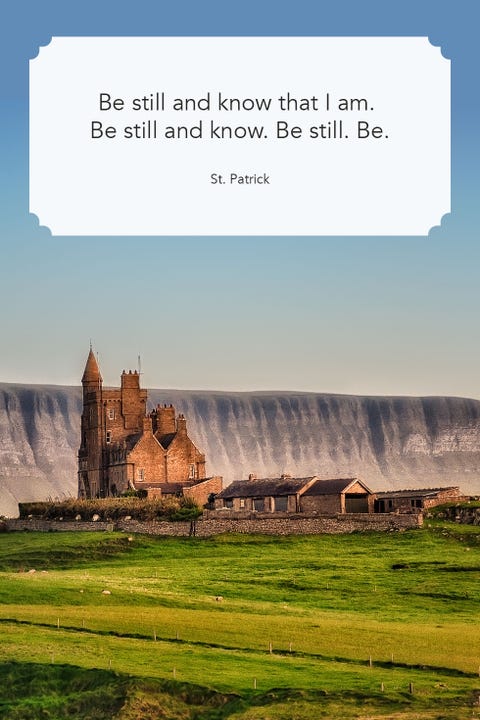 Saint Patricks Day Quotes Be Still
