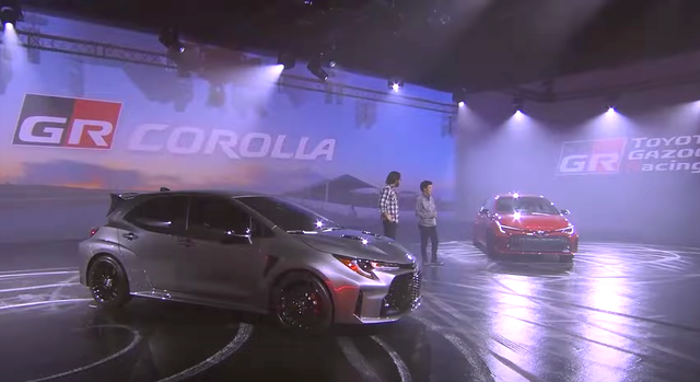 sakamoto at toyota gr corolla reveal