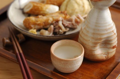 sake and oden