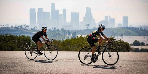 Land vehicle, Cycling, Cycle sport, Bicycle, Vehicle, Sports, Road cycling, Bicycle frame, Road bicycle, Bicycle helmet, 