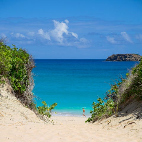 Body of water, Beach, Blue, Sea, Sky, Coast, Turquoise, Tropics, Ocean, Shore,