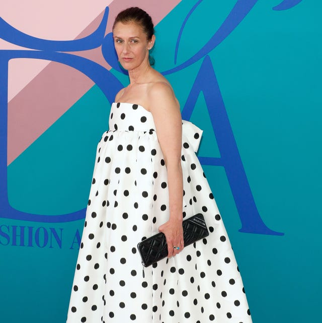 sally singer at 2017 cfda fashion awards