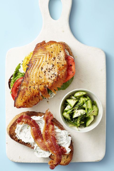 Salmon BLT - Healthy Lunch Ideas