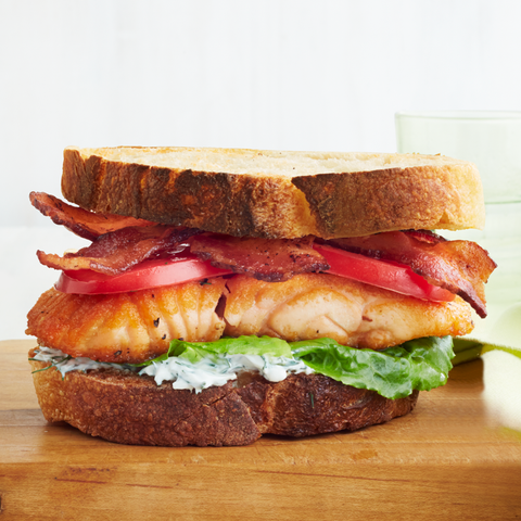 best salmon recipes salmon blt