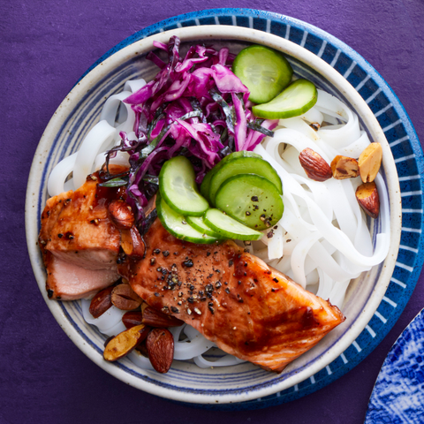 best salmon recipes salmon noodle bowl