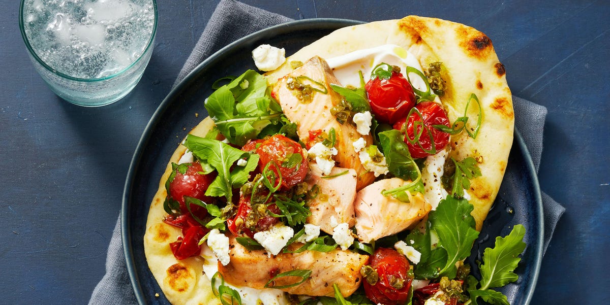 Best Air Fryer Salmon Flatbreads Recipe - How To Make Air Fryer Salmon