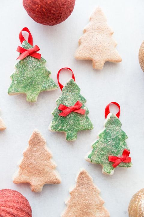 salt dough ornaments christmas tree