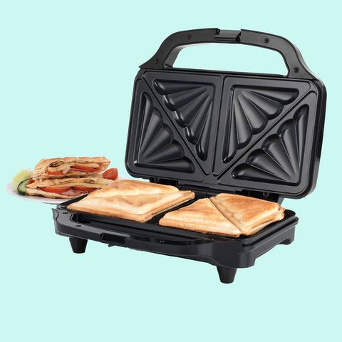 Toaster, Small appliance, Sandwich toaster, Contact grill, Suitcase, Baggage, Toast, Home appliance, 