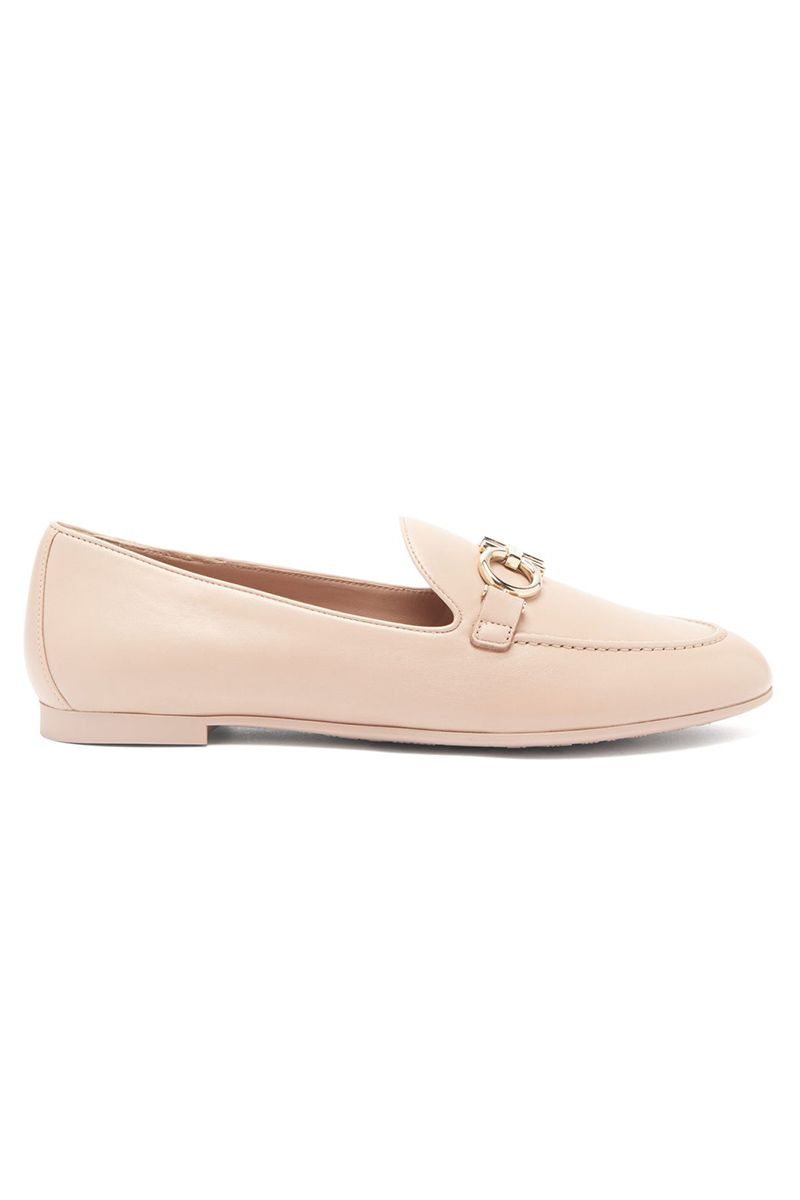 pink loafers womens