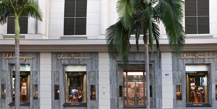 Salvatore Ferragamo new store in Beverly Hills