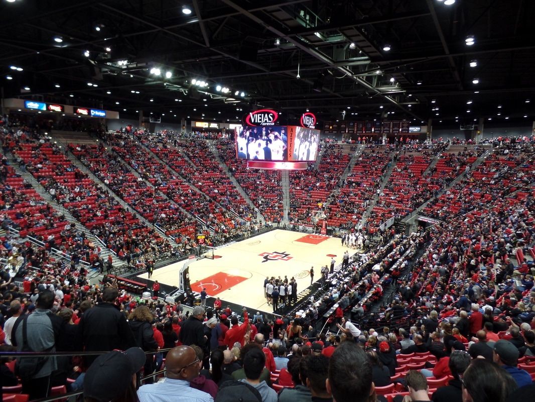 Viejas Arena Interactive Concert Seating Chart