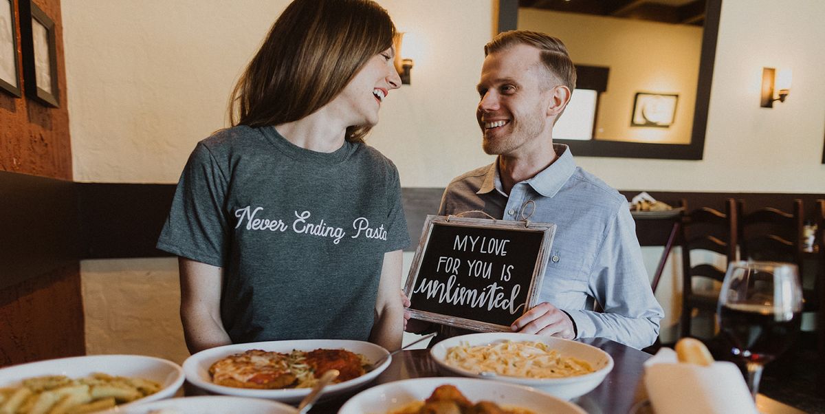 Olive Garden Helped This Couple Throw The Most Epic Pasta Filled