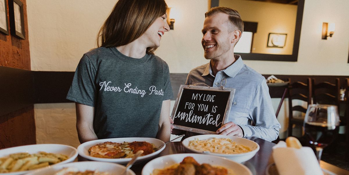 Olive Garden Helped This Couple Throw The Most Epic Pasta Filled