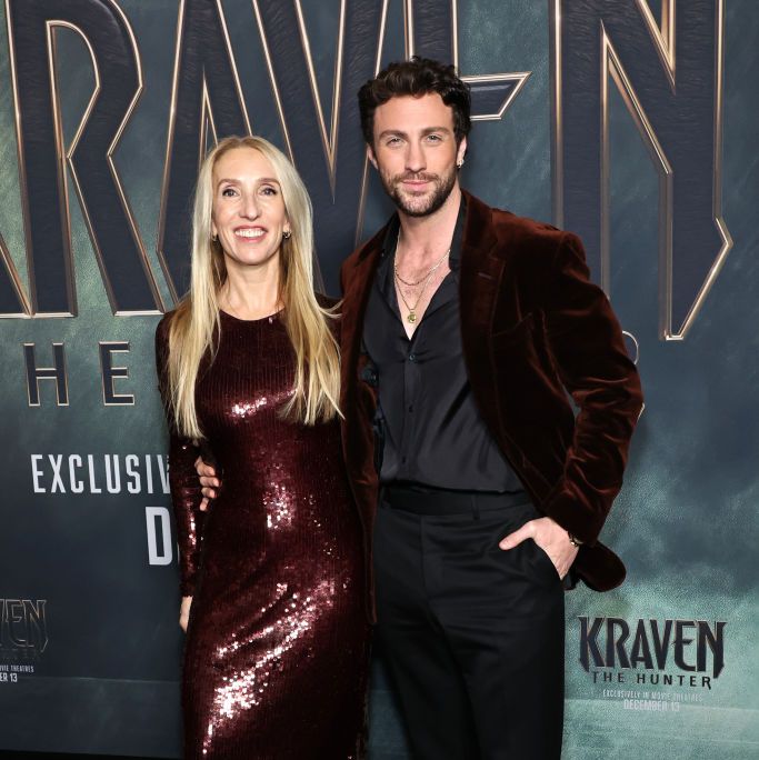 The Taylor-Johnsons Turned the 'Kraven the Hunter' Premiere Into a Family Affair