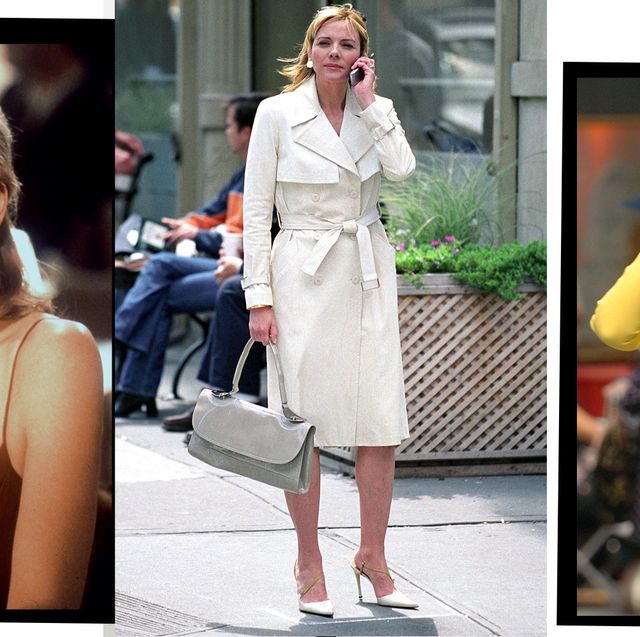 Sex And The City S Samantha Jones Best Looks From Yellow Jackets To Halter Mini Dresses