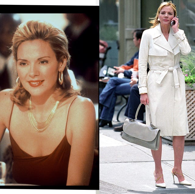 Sex And The City's Samantha Jones' Best Looks, From Yellow Jackets To  Halter Mini Dresses