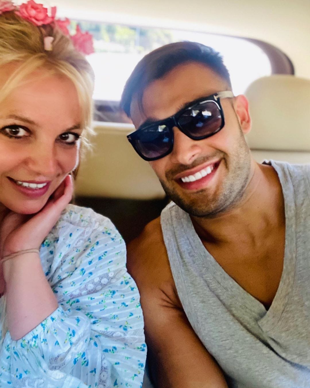 Sam Asghari Shares Bts Of Britney Spears Instagram