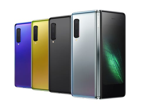 Samsung Galaxy Fold different colours Samsung Galaxy Fold different colours