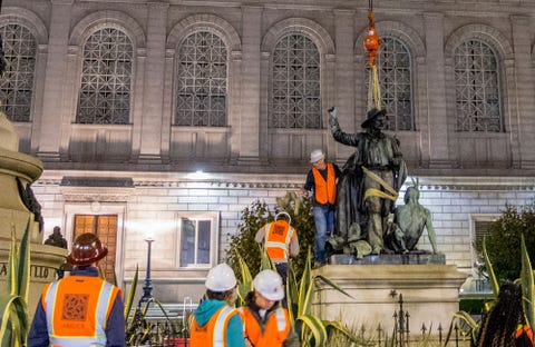 san francisco, early days, monument, racial justice