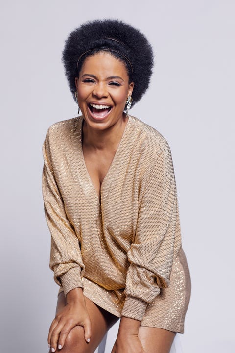 sanaa lathan goes allnatural