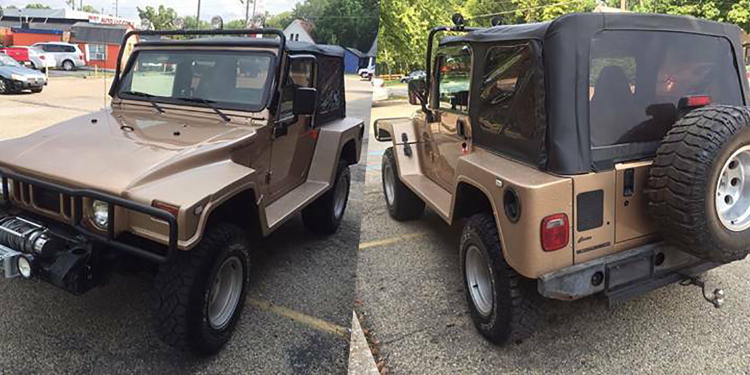 You Must Buy This Jeep Wrangler Landrunner A Baby Wannabe Hummer